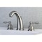 Kingston Brass KB988KL 8" Widespread Bathroom Faucet W/ Retail Pop-Up, Brushed Nickel KB988KL - alternate 2